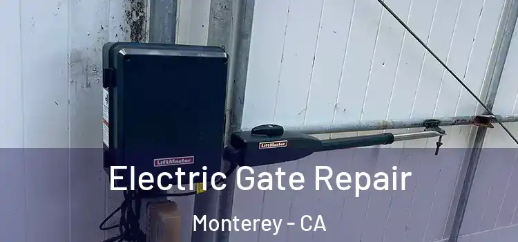  Electric Gate Repair Monterey - CA